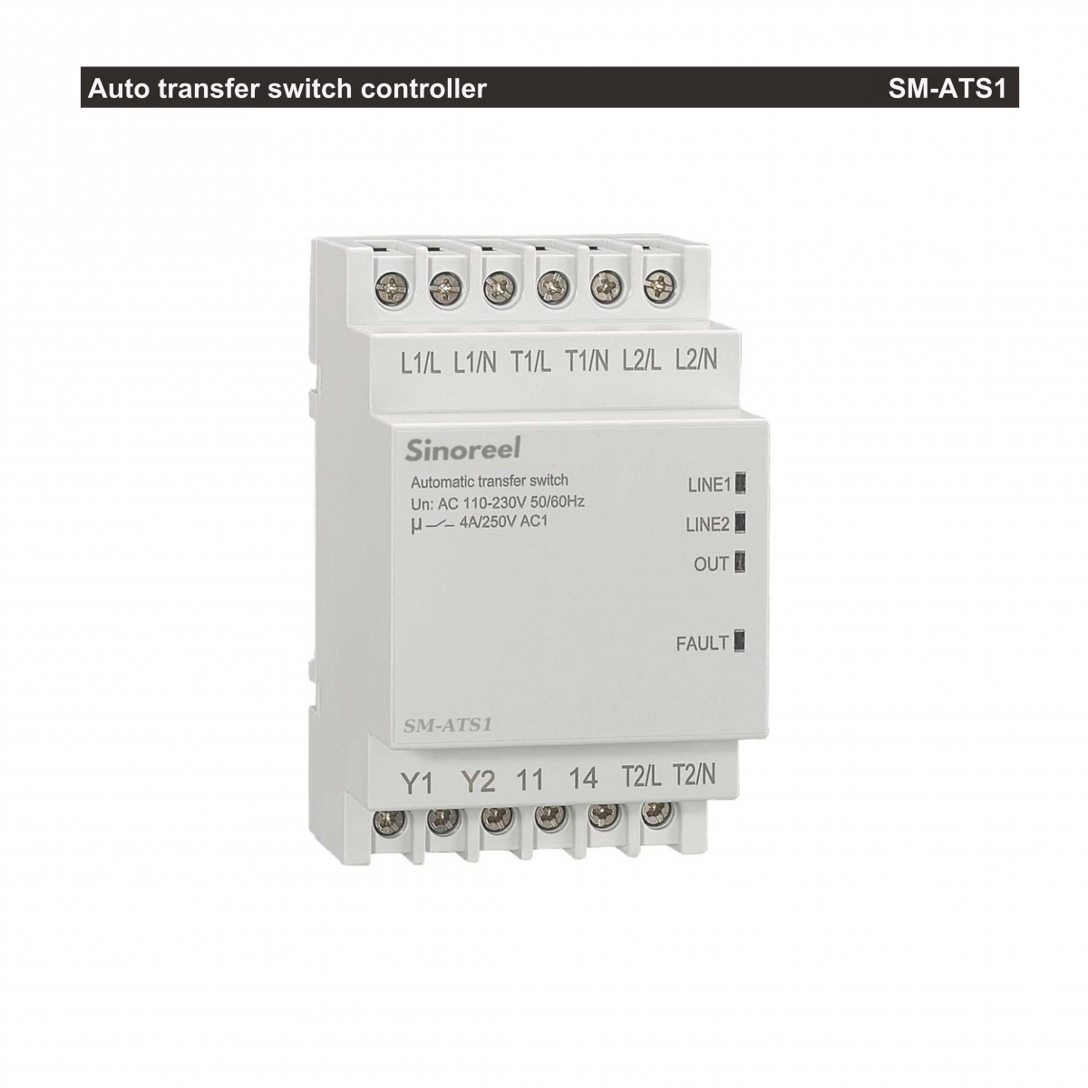 (113) Auto transfer switch controller SM-ATS1 Sinoreel