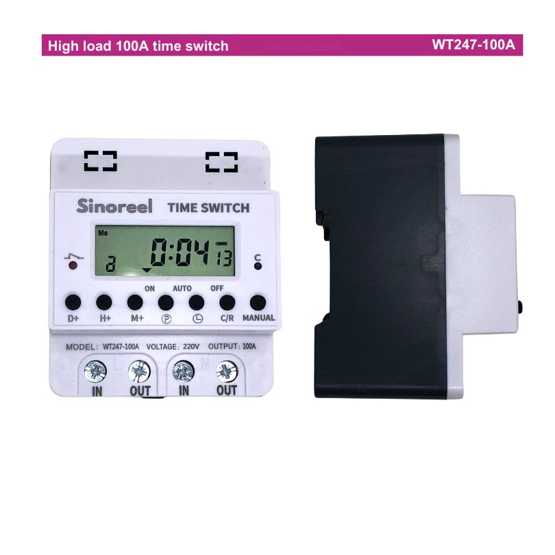 (124) High load 100A timeswitch WT247-100A Sinoreel