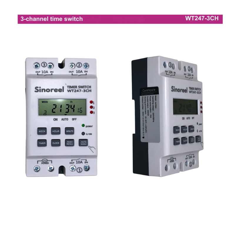 (131) 3 channel timeswitch WT247-3CH Sinoreel