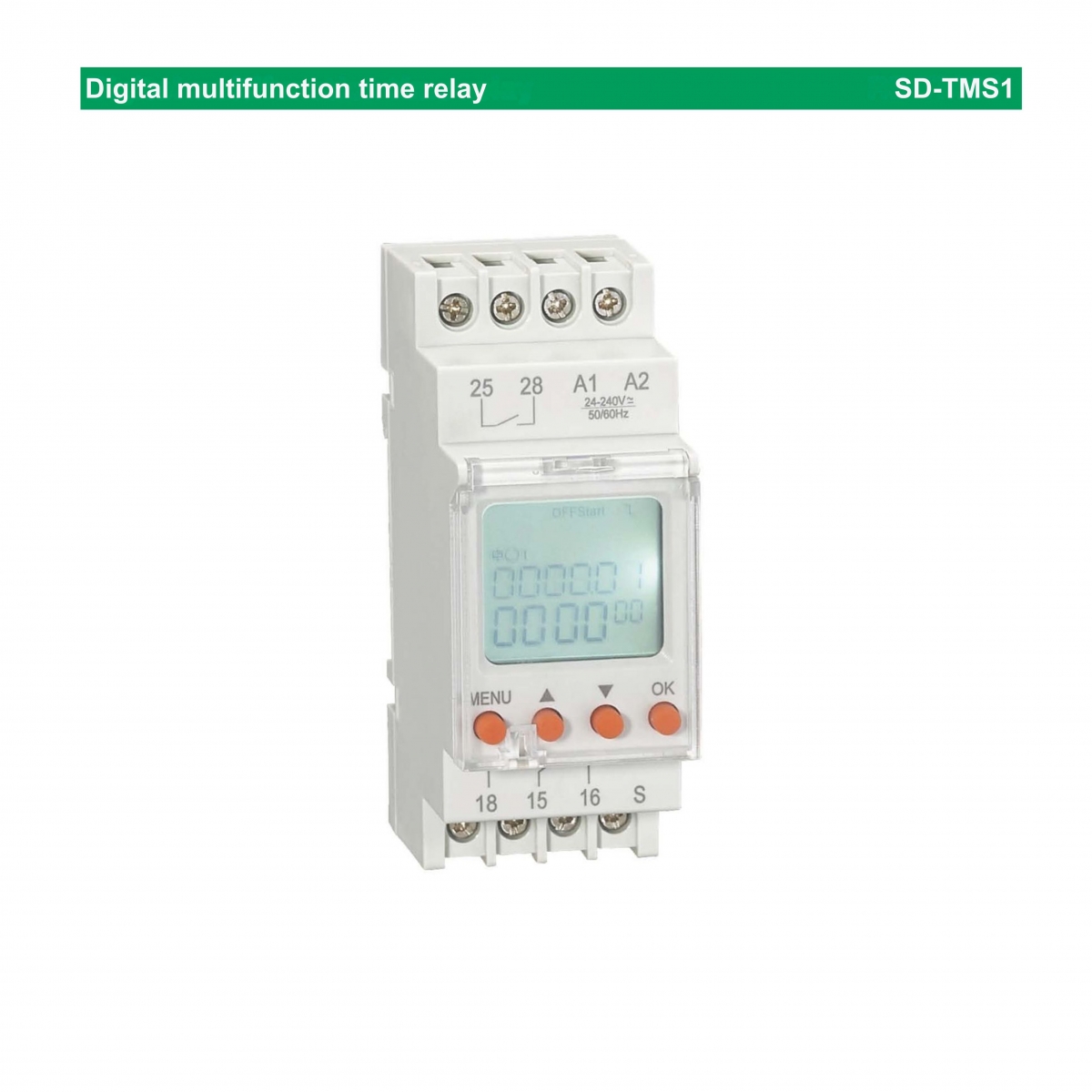 (033) Digital multifunction time relay SD-TMS1 Sinoreel
