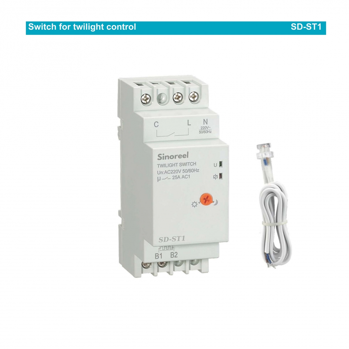 (004) Switch for twilight control SD-ST1 Sinoreel